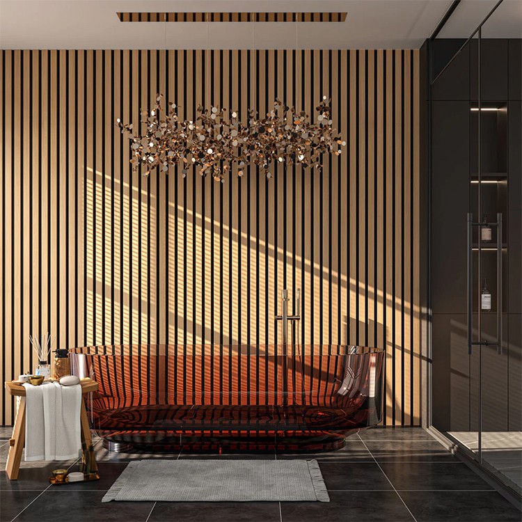 acoustic wall panels walnut